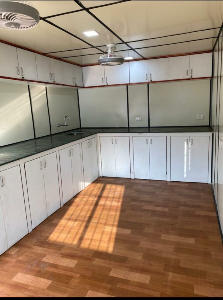 Portable site office cabin